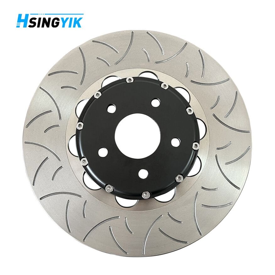 2 Piece Front Axle Floating Brake Disc Rotor for INFINITI FX 50 G Coupe 37 Q50 Q70 NISSAN 370Z Coupe